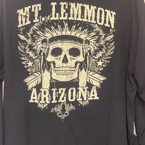 Mt. Lemmon Arizona Black Long Sleeve Tee